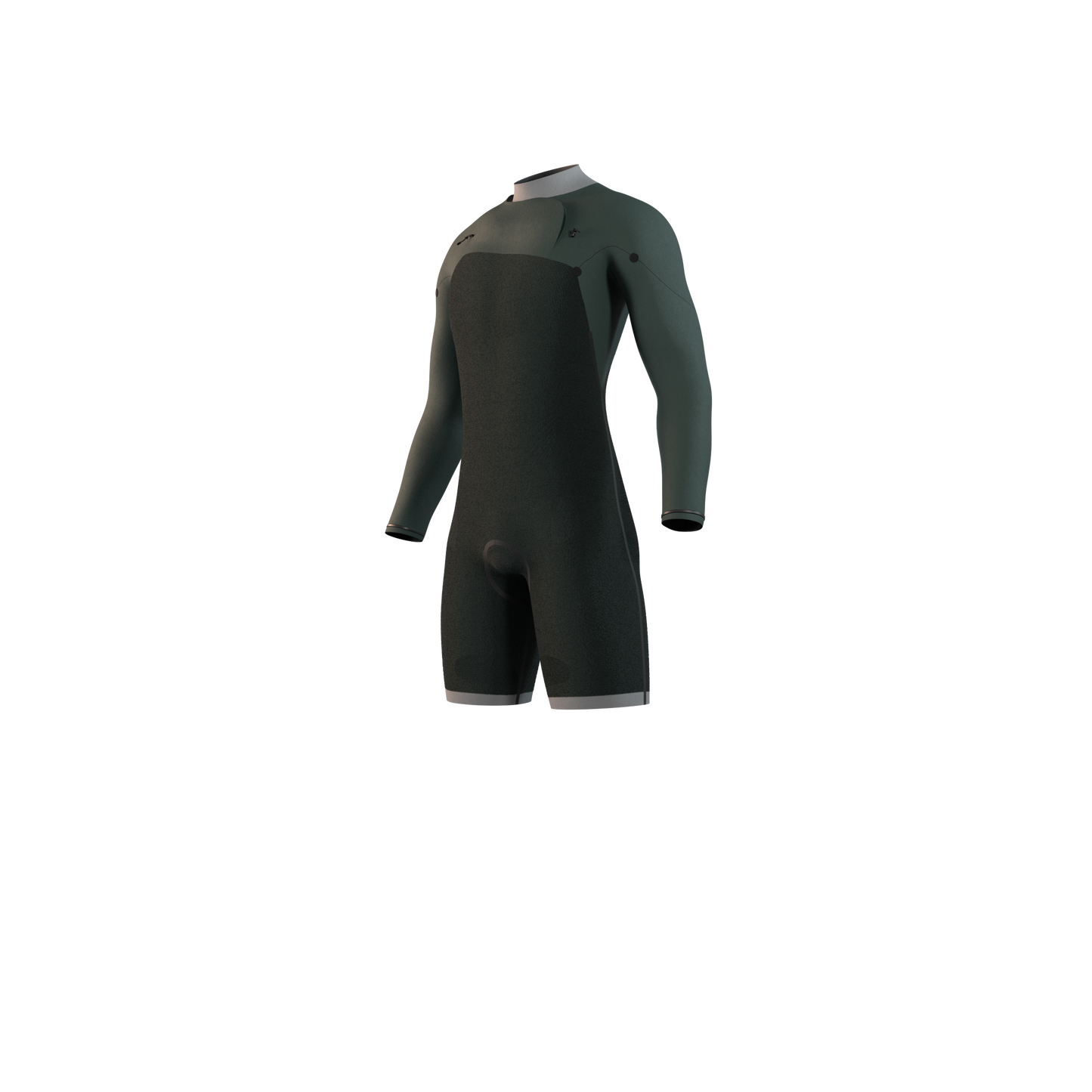 Mystic Motion Longarm Shorty 3/2mm Fzip 25