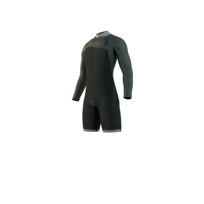 Mystic Motion Longarm Shorty 3/2mm Fzip 25