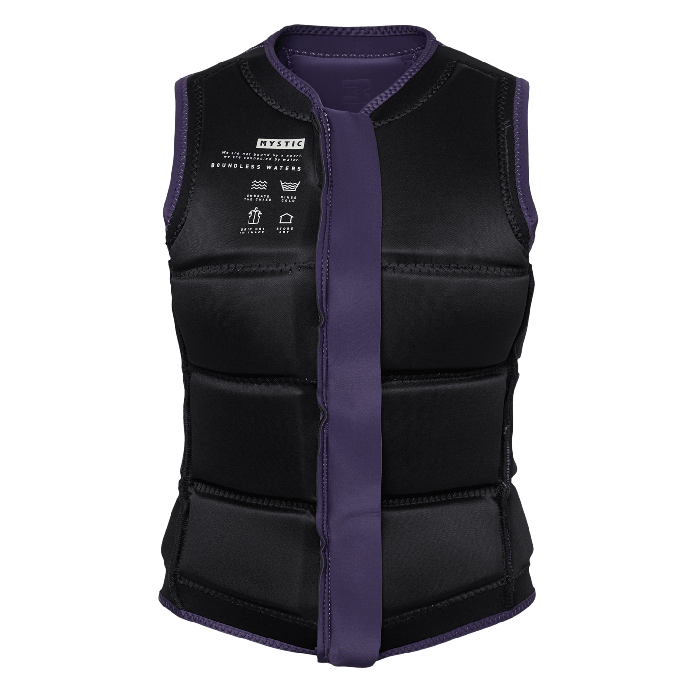 Mystic Evoke Impact Vest Fzip Wake Women