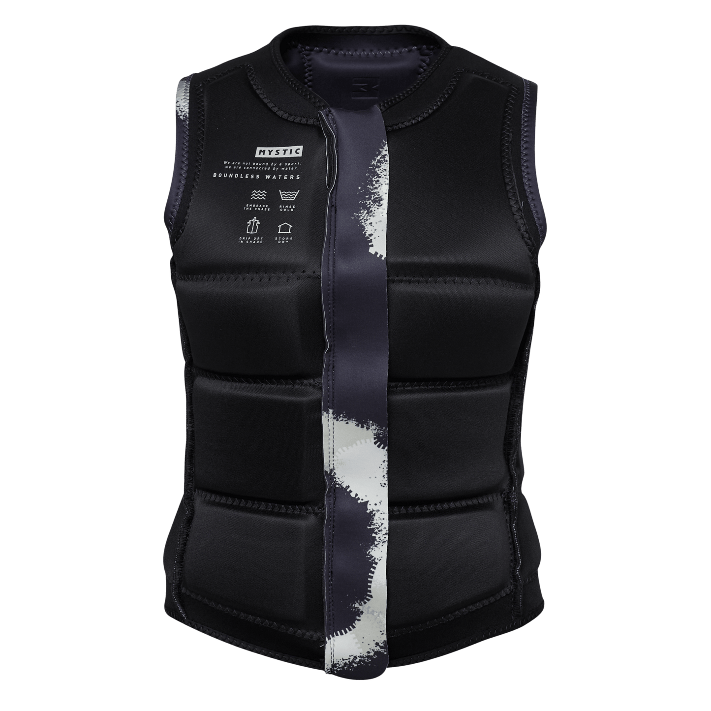 Mystic Evoke Impact Vest Fzip Wake Women