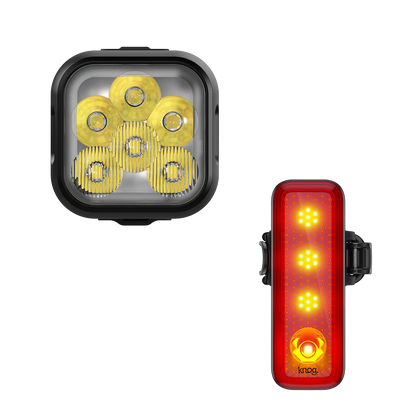 KNOG Blinder Pro 1300 / Blinder R150 Bike Light Set