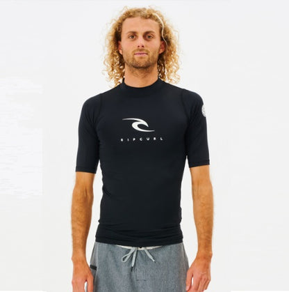 RIPCURL Corps T-shirt UV à manches courtes noir 12JMRV