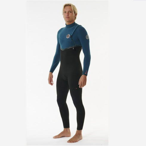 Rip Curl Ebomb 4/3 Z/Free Wetsuit 14Tmfs - Blue Green (E7)