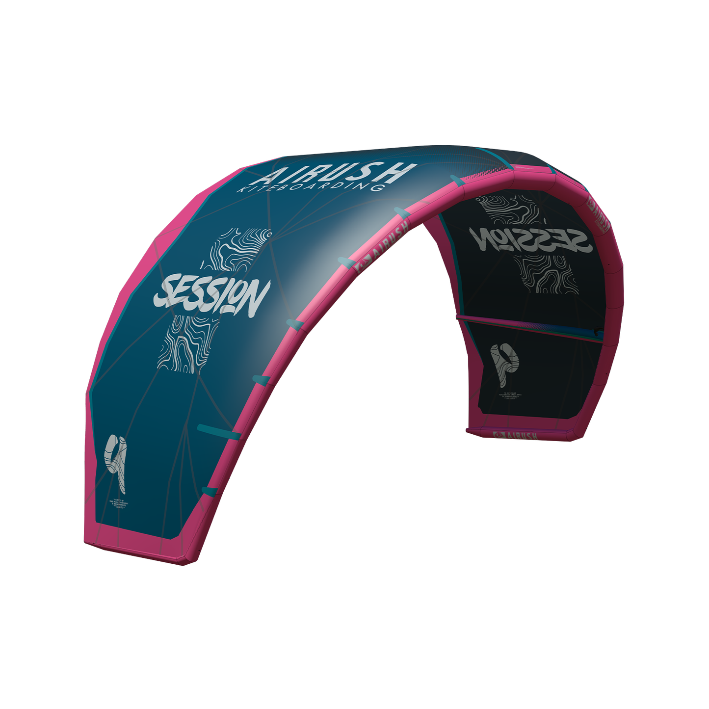 Airush SESSION Teal and Pink