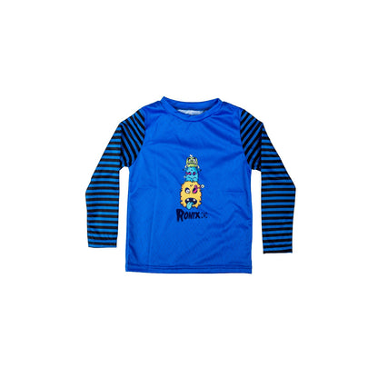 2025 Ronix Kids UV Shade Wick Dry Long Sleeve - Blue