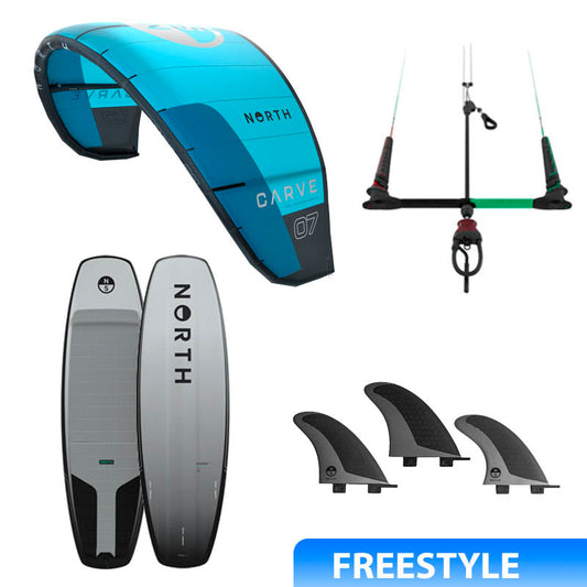 2024 North CARVE Freestyle Bundle | Turquoise