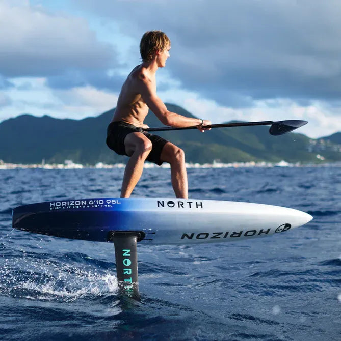 2024 North HORIZON Downwind Wing Foilboard | Titanium