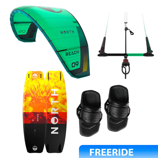 2024 North REACH Freeride Bundle | Marine Green