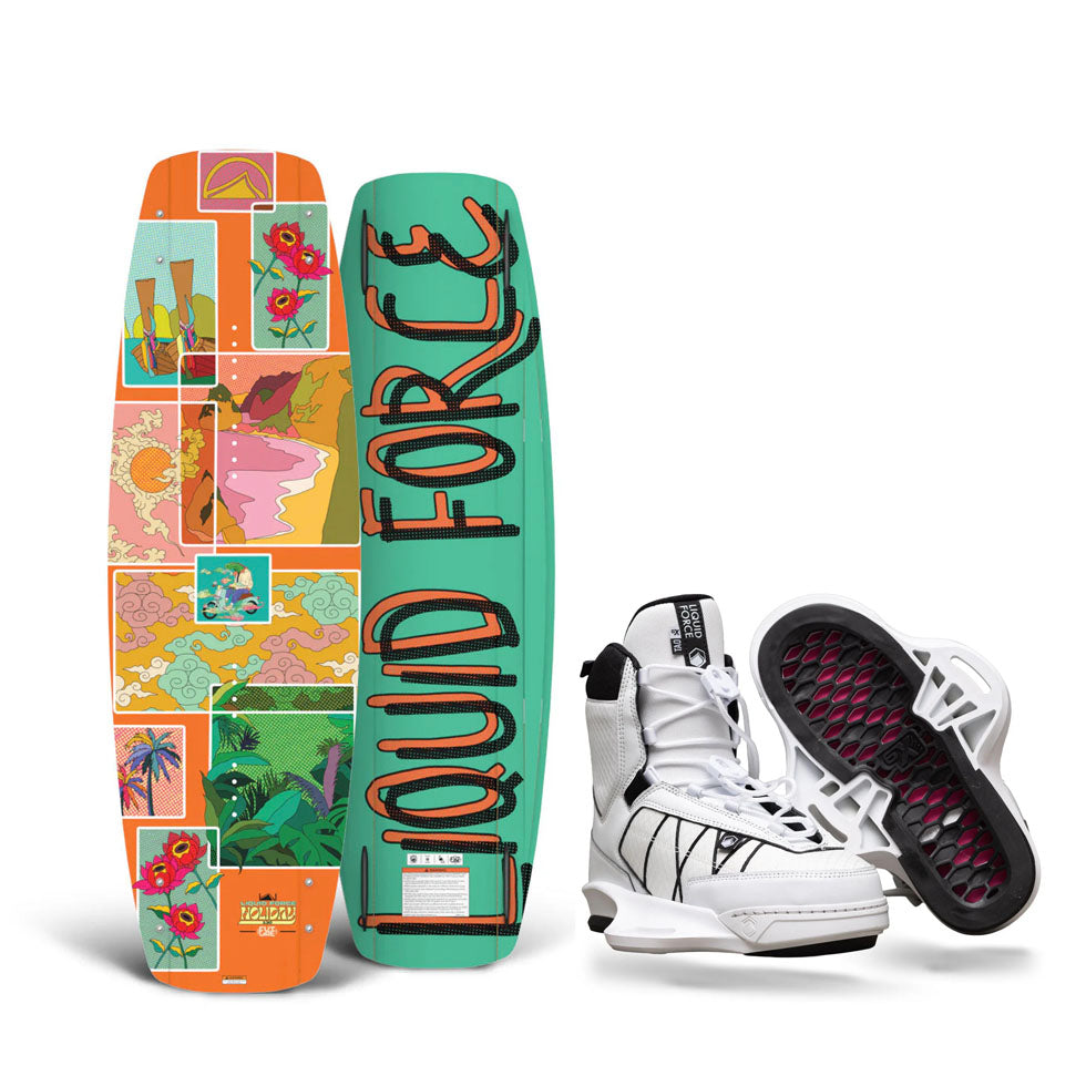 Liquid Force HOLIDAY FS / TAO 6X WHITE Bundle | 26 - Bundles