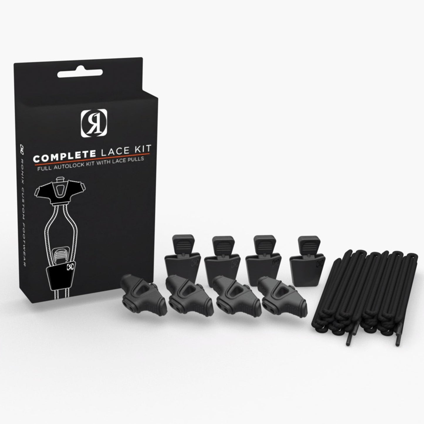 2024 Ronix Complete Autolock Kit - (set of 4 Laces, 4 AutoLocks, 4 Pull Handles)