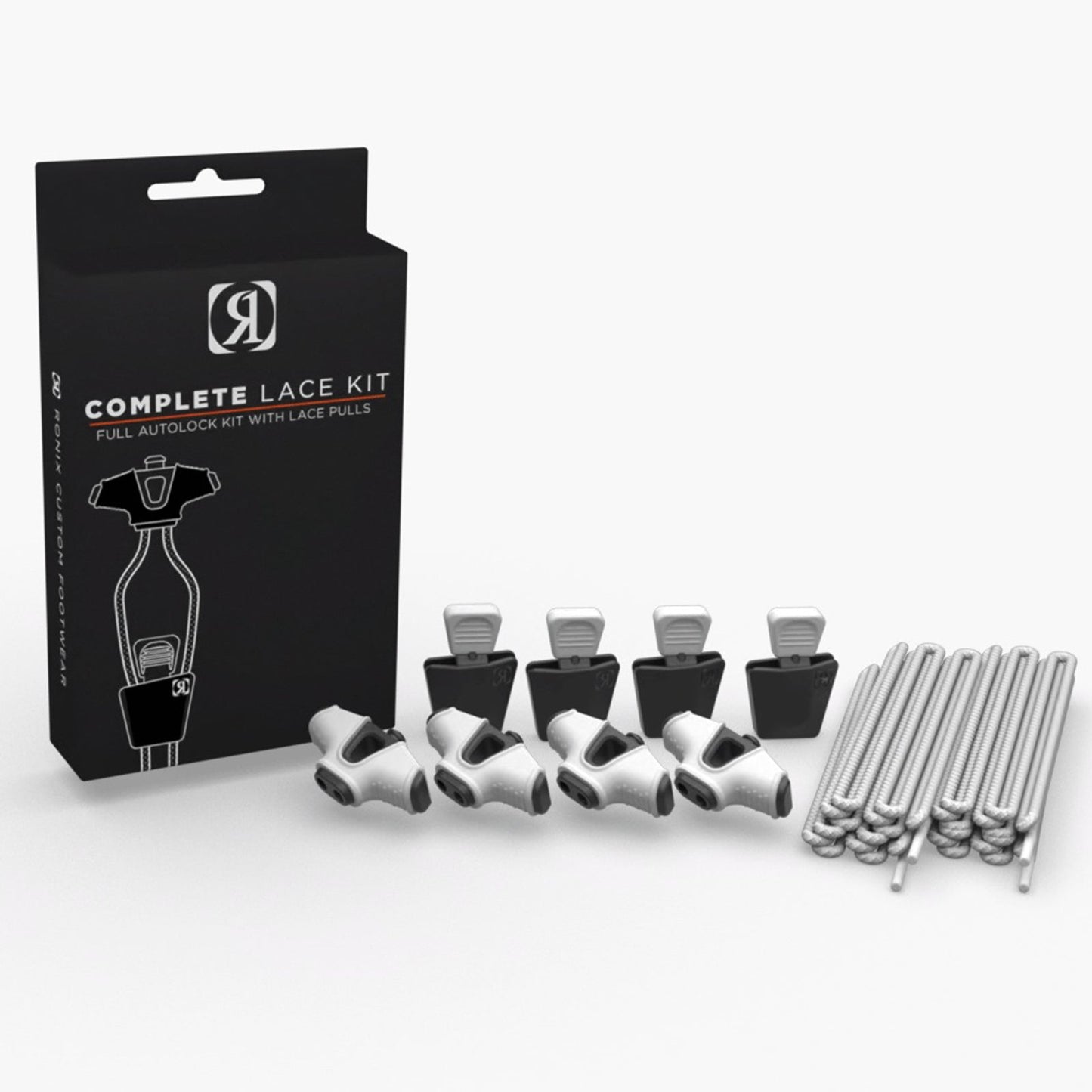 2024 Ronix Complete Autolock Kit - (set of 4 Laces, 4 AutoLocks, 4 Pull Handles)