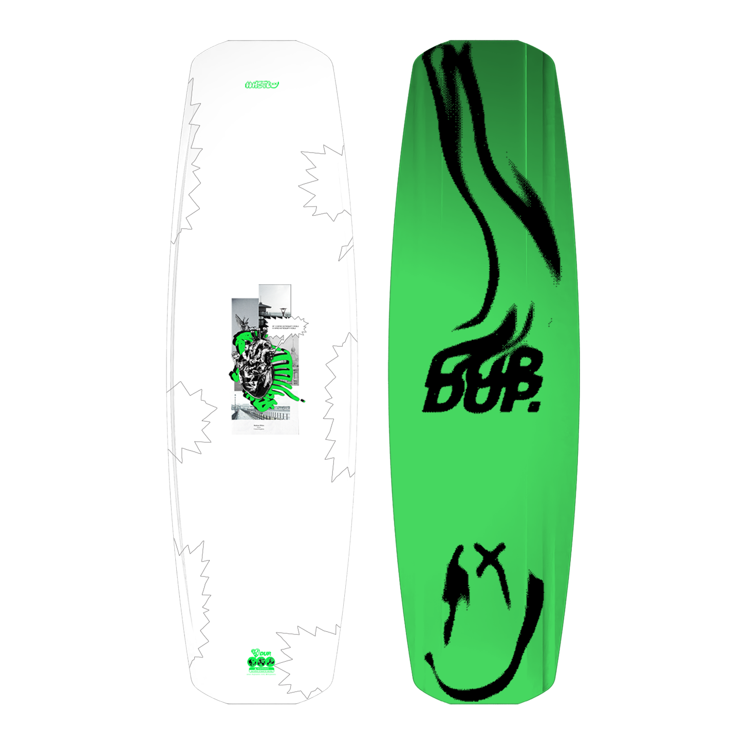 2026 Dupwake WHITE XX Pro Wakeboard