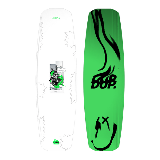 2026 Dupwake WHITE XX Pro Wakeboard
