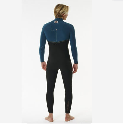 Rip Curl Ebomb 4/3 Z/Free Wetsuit 14Tmfs - Blue Green (E7)