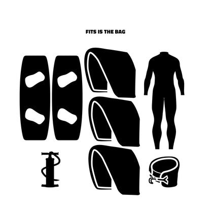 Prolimit Kitesurf Boardbag Golf Stacker Deluxe