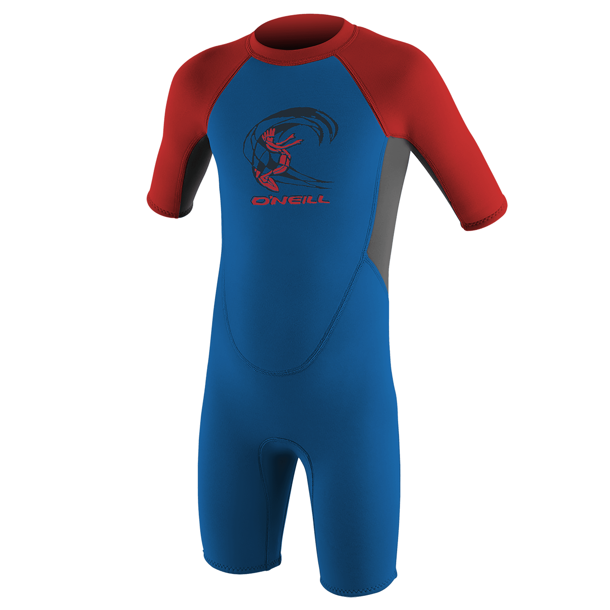 O'Neill Toddler Reactor-2 2mm Back Zip S/S Spring - Boys