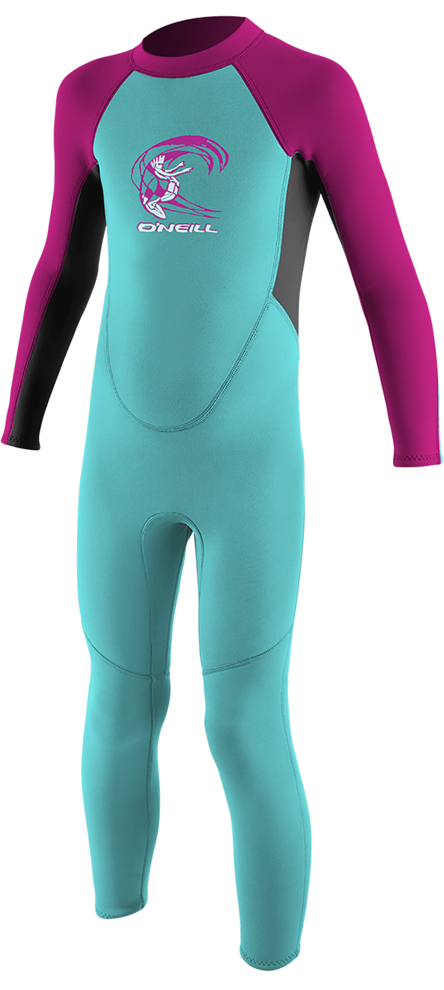 O'Neill Toddler Reactor-2 2mm Back Zip Full - Girls