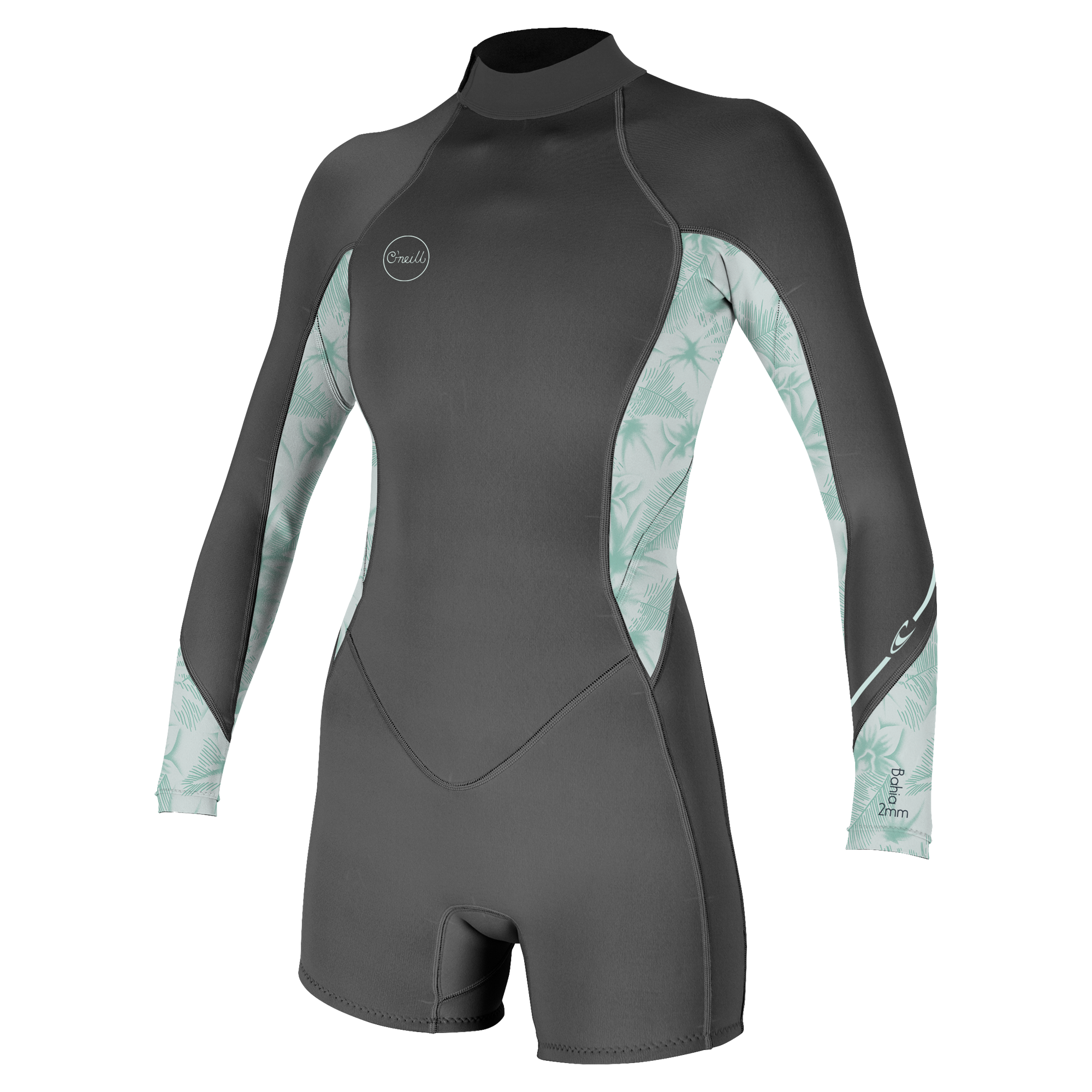 O'Neill Wms Bahia 2/1 Back Zip L/S Spring