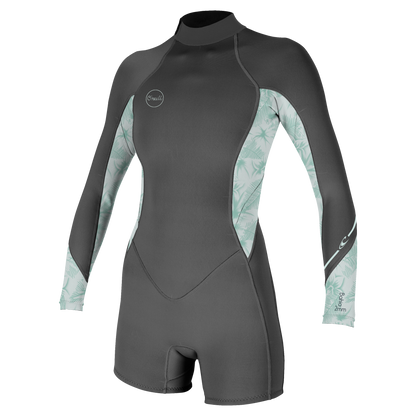 O'Neill Wms Bahia 2/1 Back Zip L/S Spring