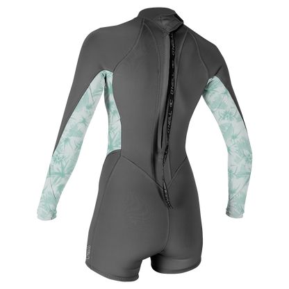 O'Neill Wms Bahia 2/1 Back Zip L/S Spring