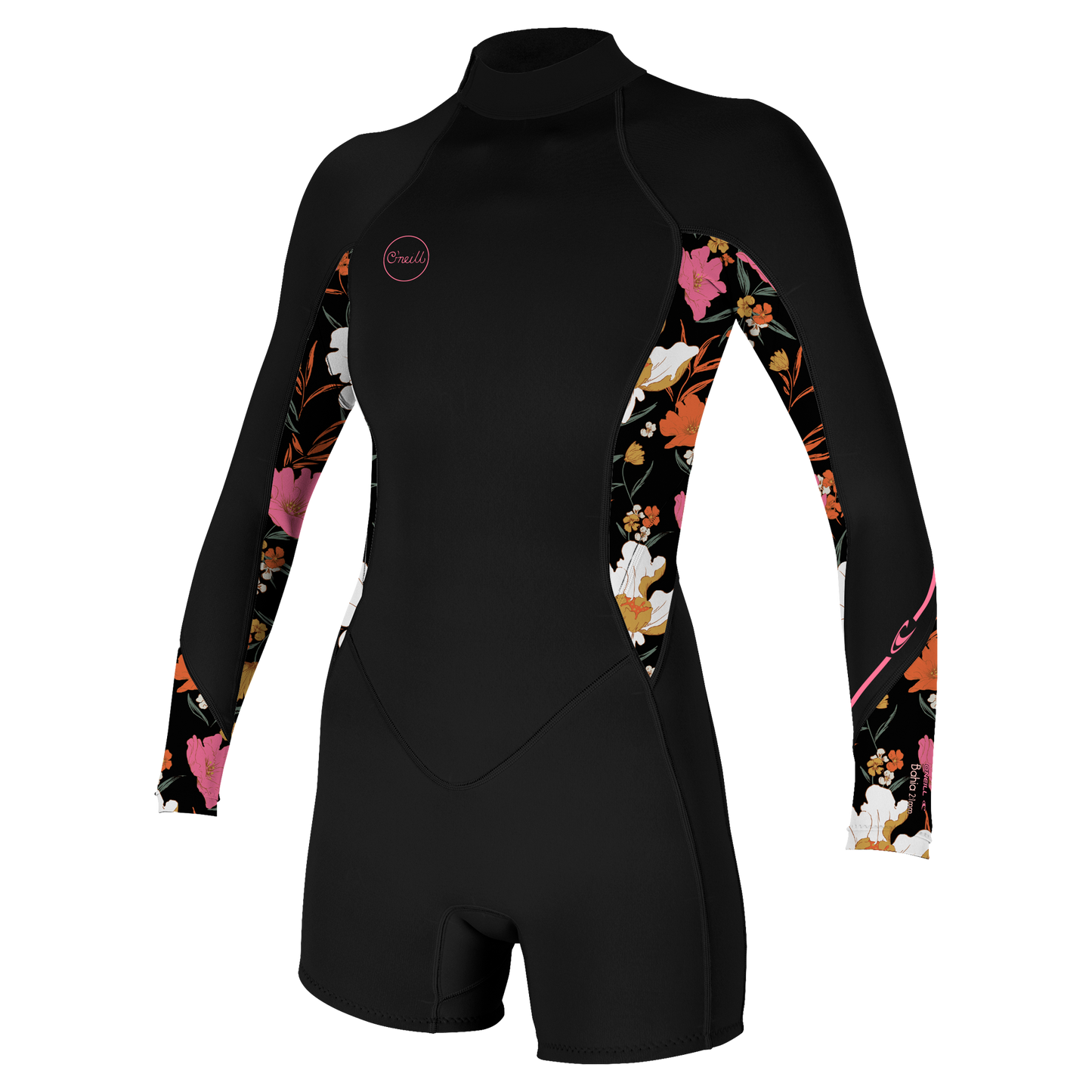 O'Neill Wms Bahia 2/1 Back Zip L/S Spring