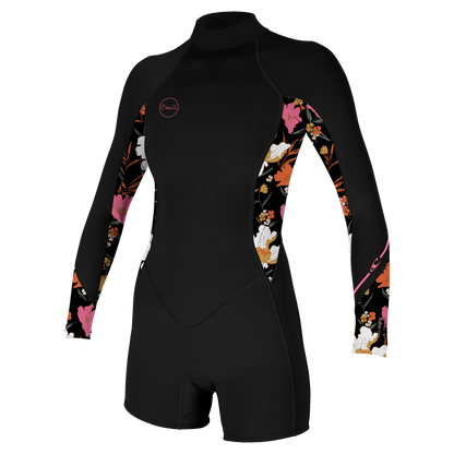 O'Neill Wms Bahia 2/1 Back Zip L/S Spring