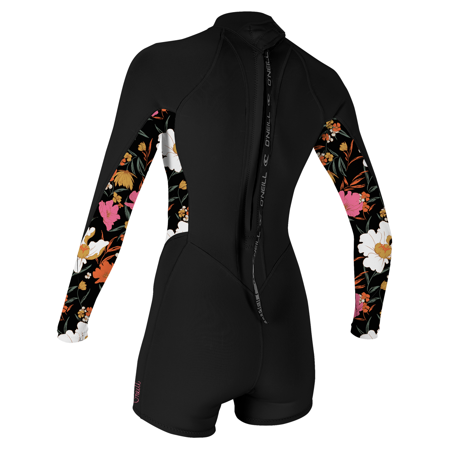 O'Neill Wms Bahia 2/1 Back Zip L/S Spring