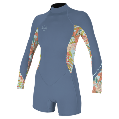 O'Neill Wms Bahia 2/1 Back Zip L/S Spring