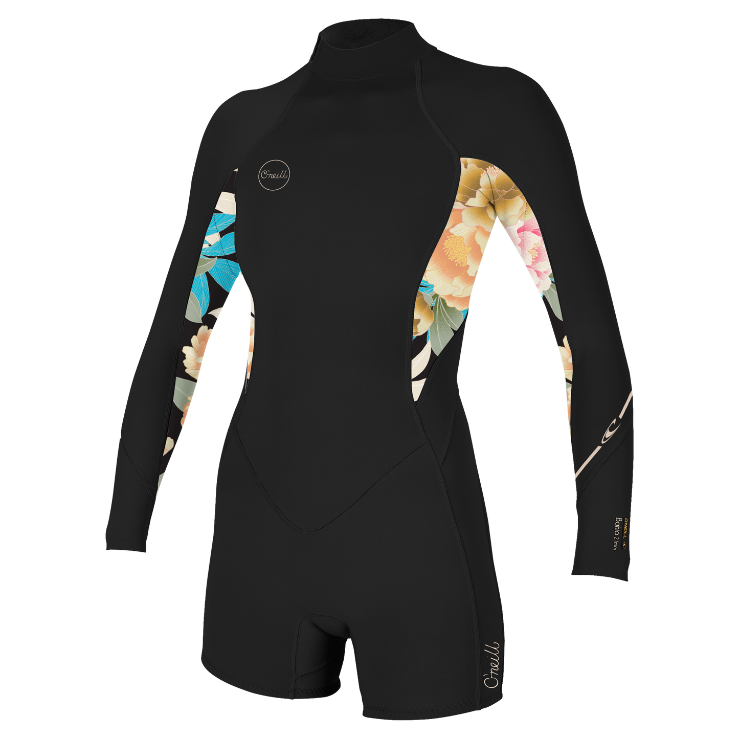 O'Neill Wms Bahia 2/1 Back Zip L/S Spring