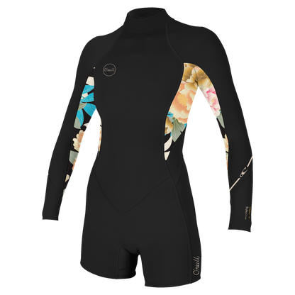 O'Neill Wms Bahia 2/1 Back Zip L/S Spring