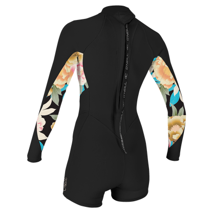 O'Neill Wms Bahia 2/1 Back Zip L/S Spring