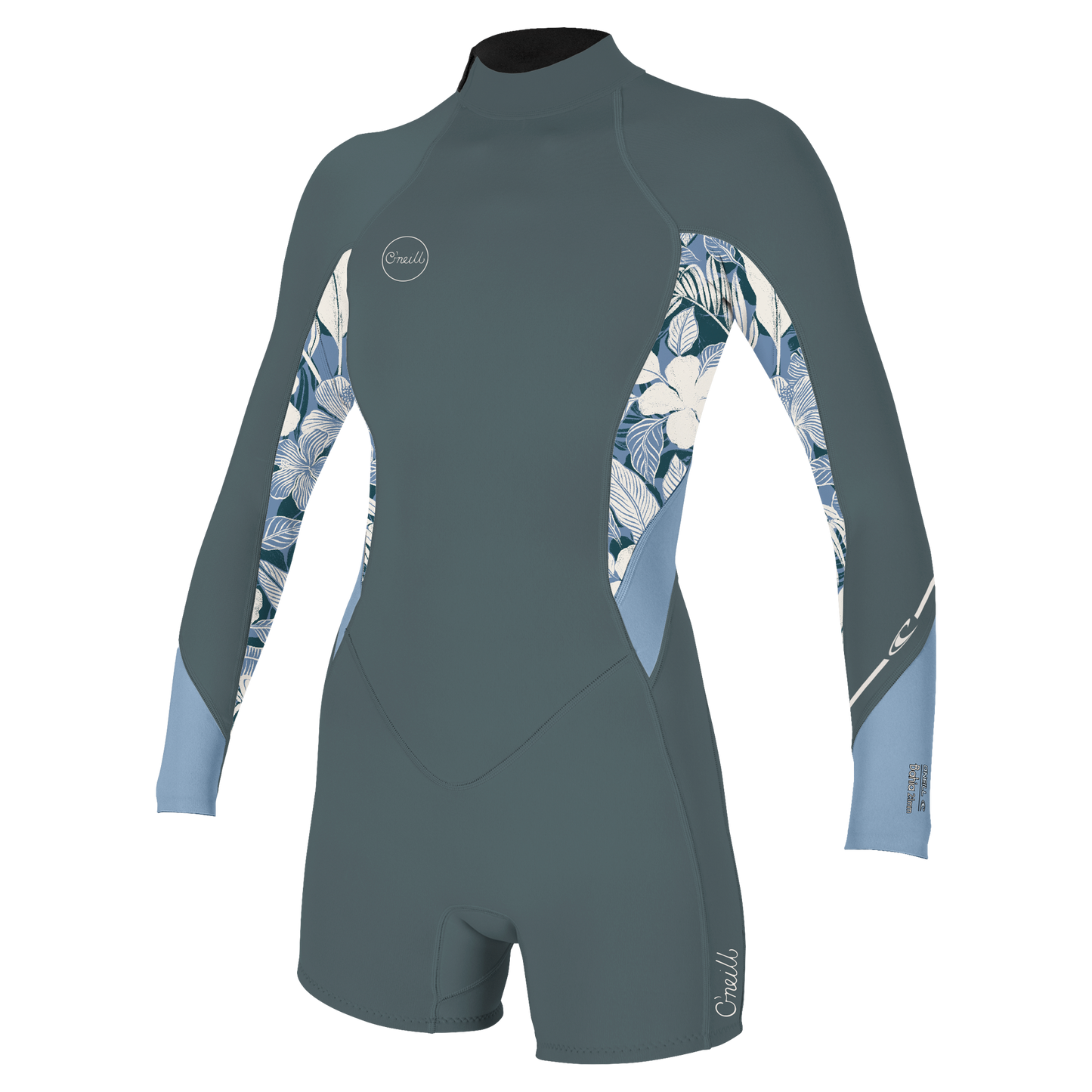 O'Neill Wms Bahia 2/1 Back Zip L/S Spring