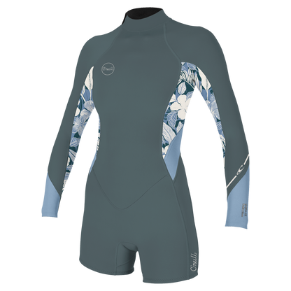 O'Neill Wms Bahia 2/1 Back Zip L/S Spring