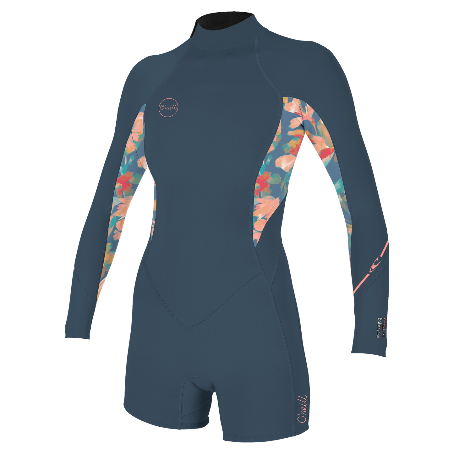 O'Neill Wms Bahia 2/1 Back Zip L/S Spring