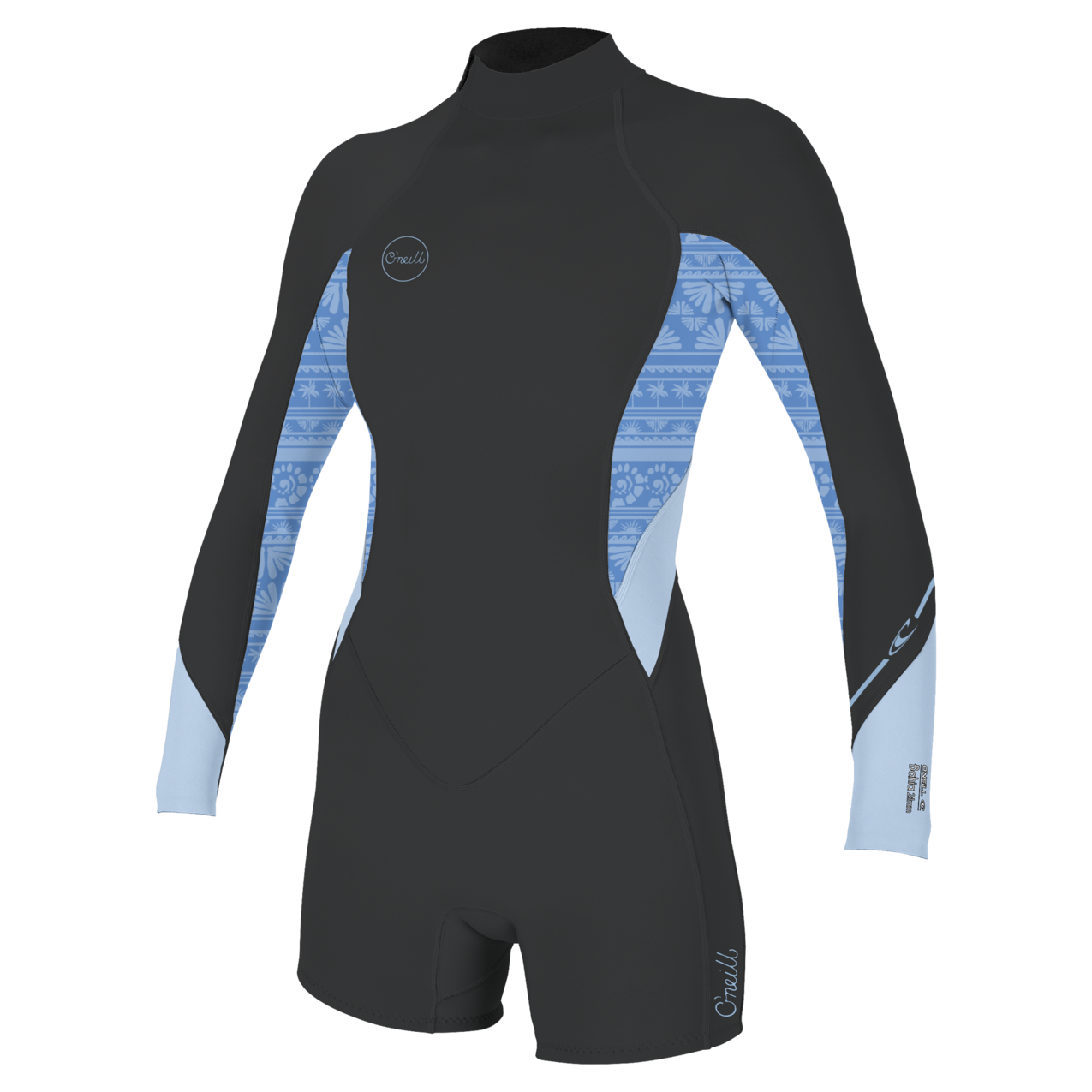 O'Neill Wms Bahia 2/1 Back Zip L/S Spring