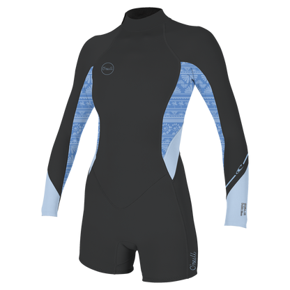 O'Neill Wms Bahia 2/1 Back Zip L/S Spring