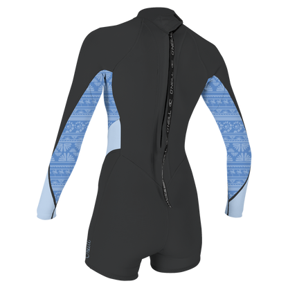 O'Neill Wms Bahia 2/1 Back Zip L/S Spring