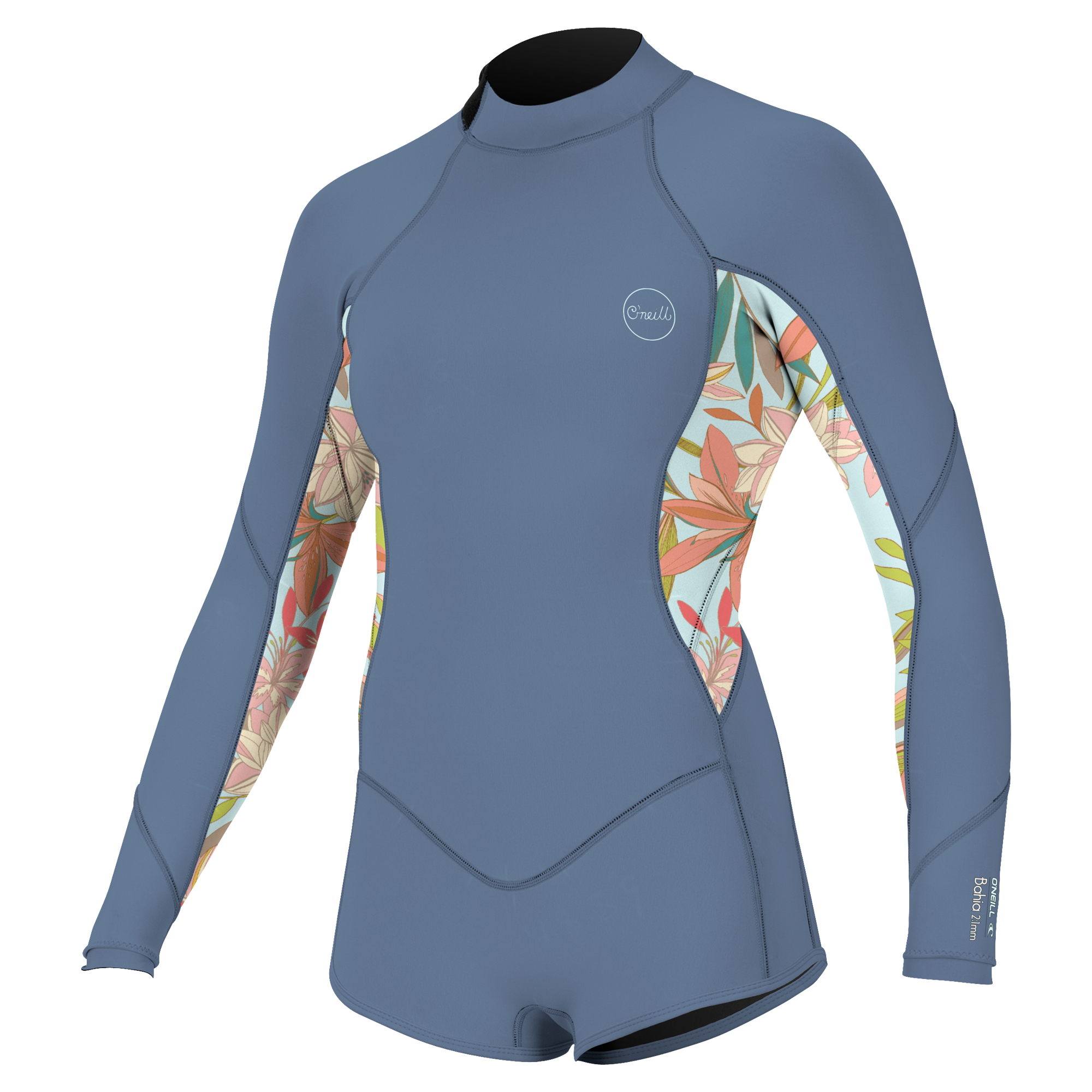 O'Neill Girls Bahia 2/1 Back Zip L/S Spring