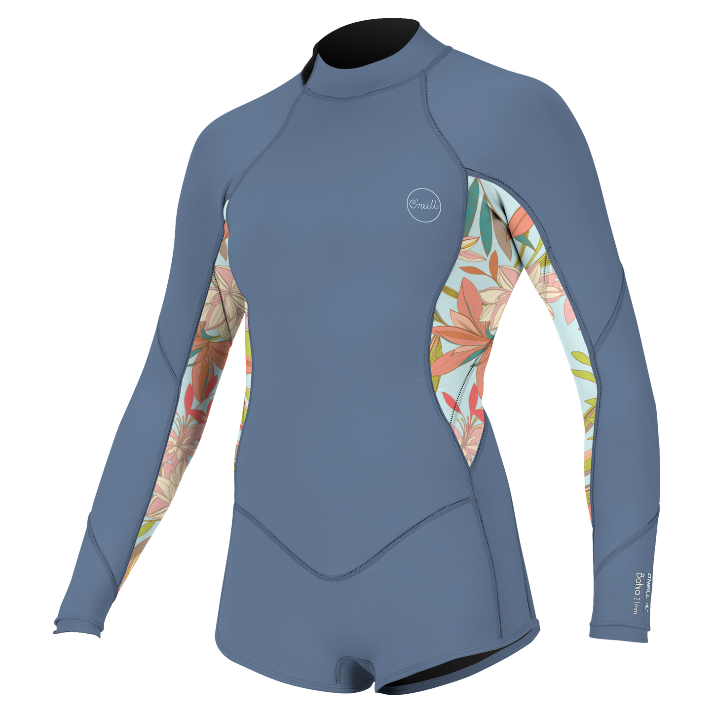 O'Neill Girls Bahia 2/1 Back Zip L/S Spring