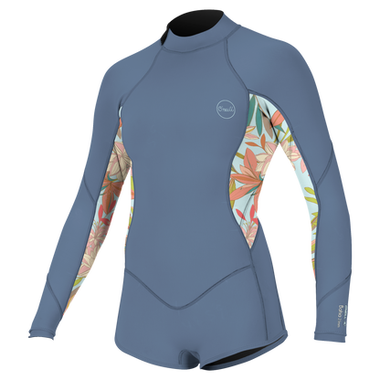 O'Neill Girls Bahia 2/1 Back Zip L/S Spring