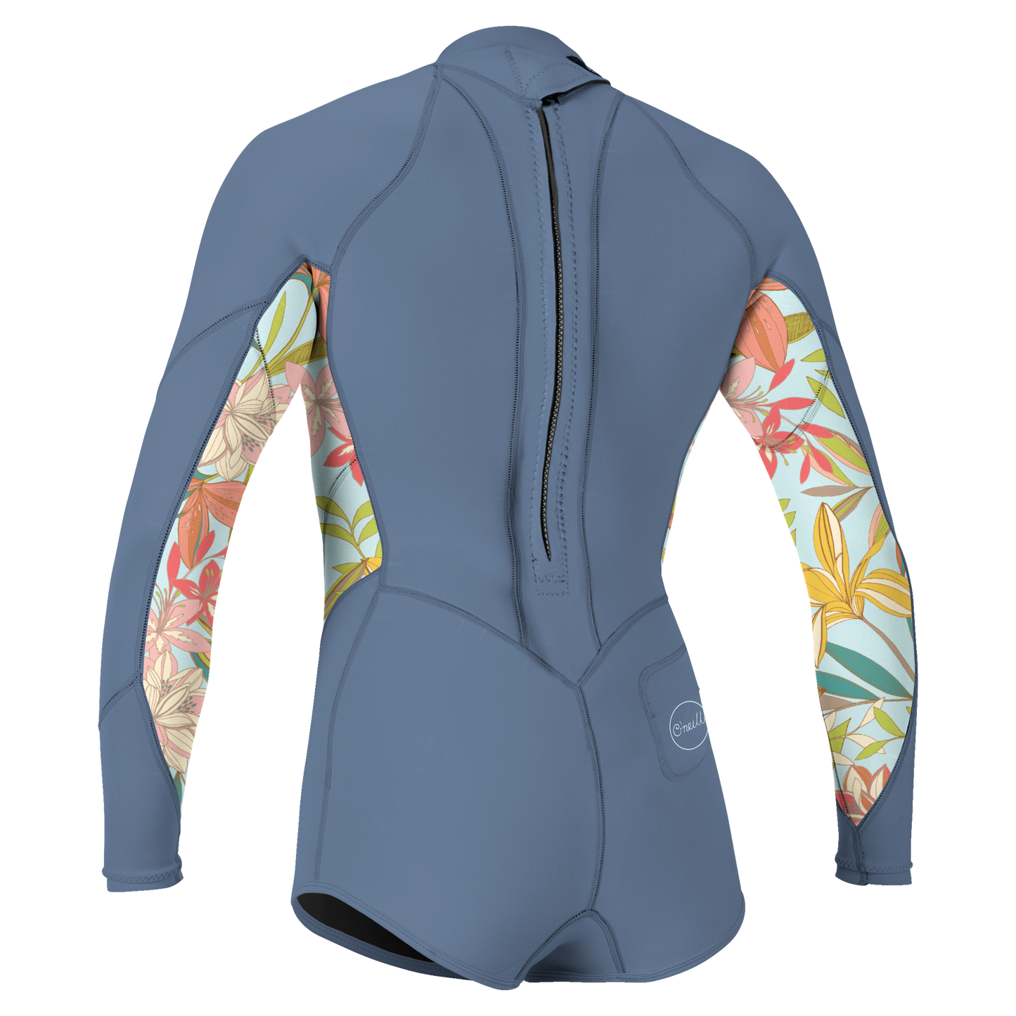 O'Neill Girls Bahia 2/1 Back Zip L/S Spring