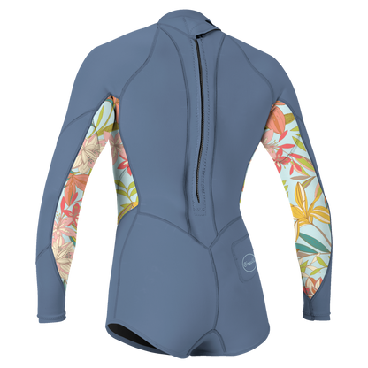 O'Neill Girls Bahia 2/1 Back Zip L/S Spring