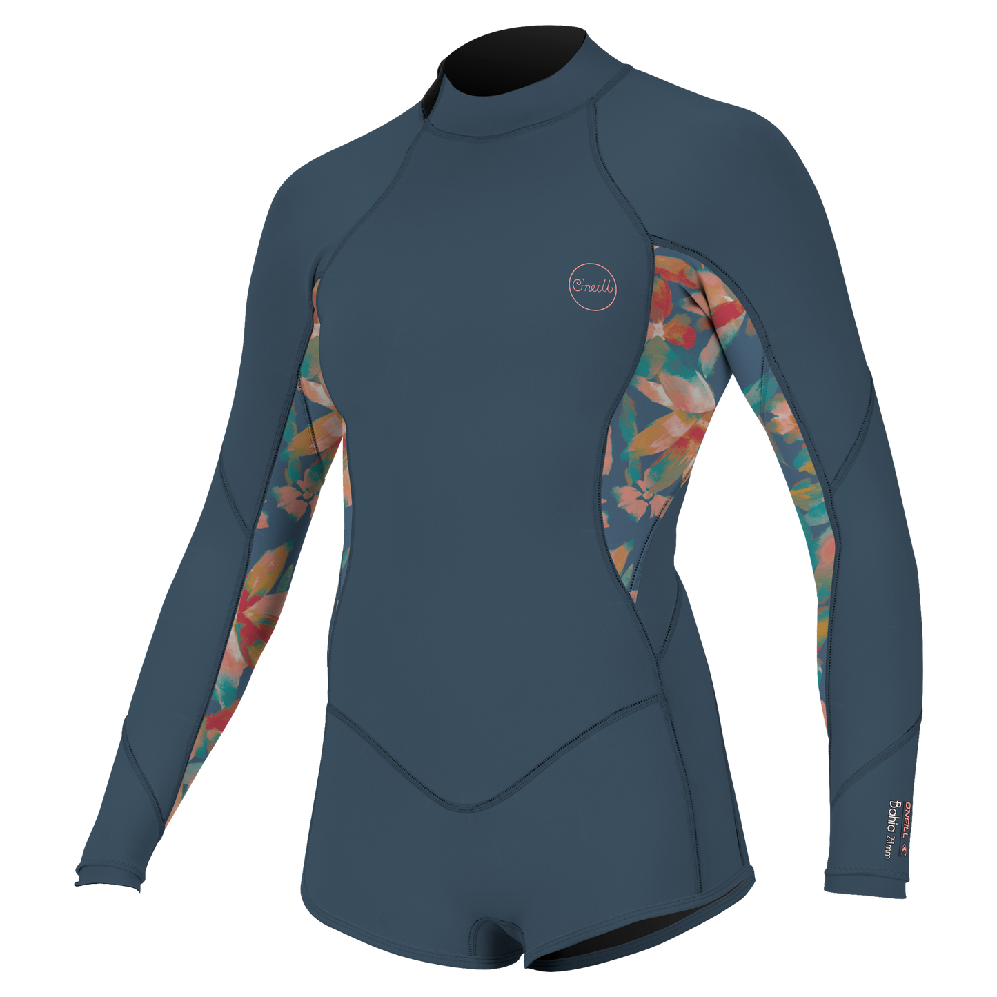 O'Neill Girls Bahia 2/1 Back Zip L/S Spring