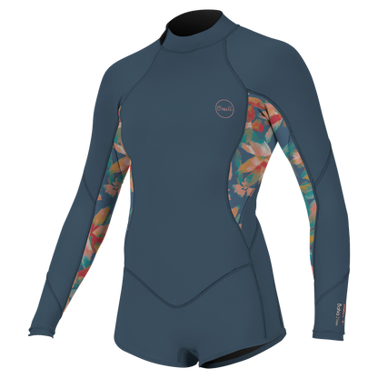 O'Neill Girls Bahia 2/1 Back Zip L/S Spring