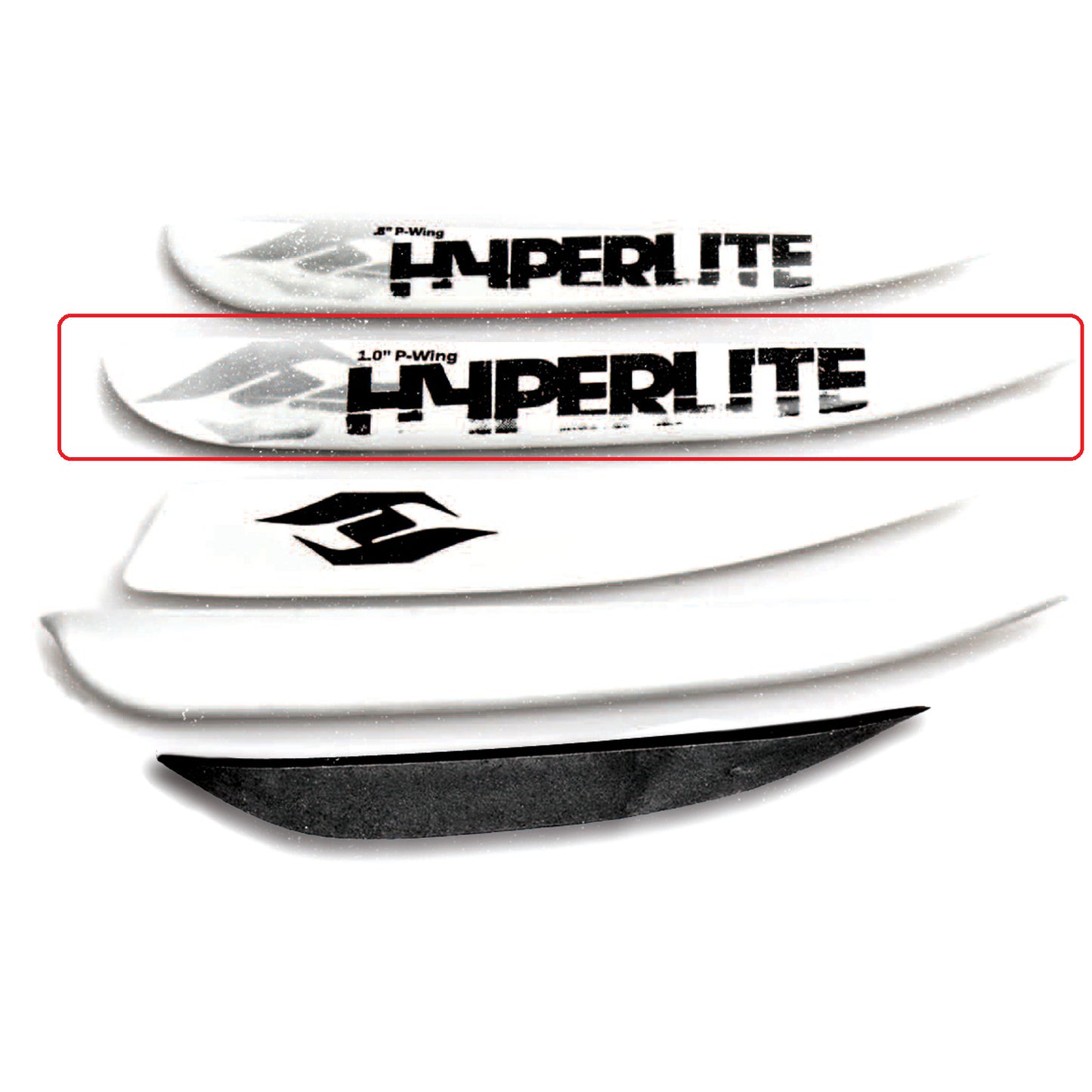 2024 Hyperlite 1.0 P-Wing Fin - 2 Pieces