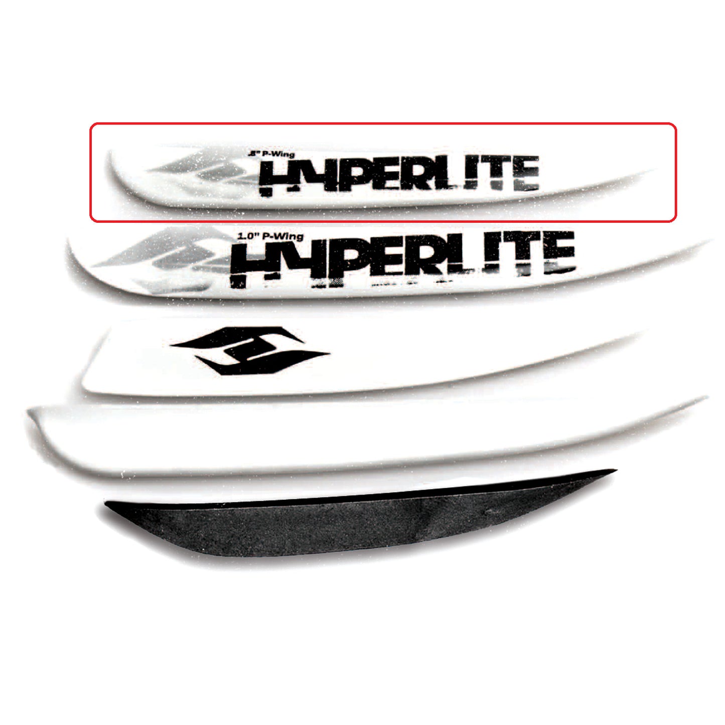 2024 Hyperlite 0.8 P-Wing Fin Kit - 2 Pieces