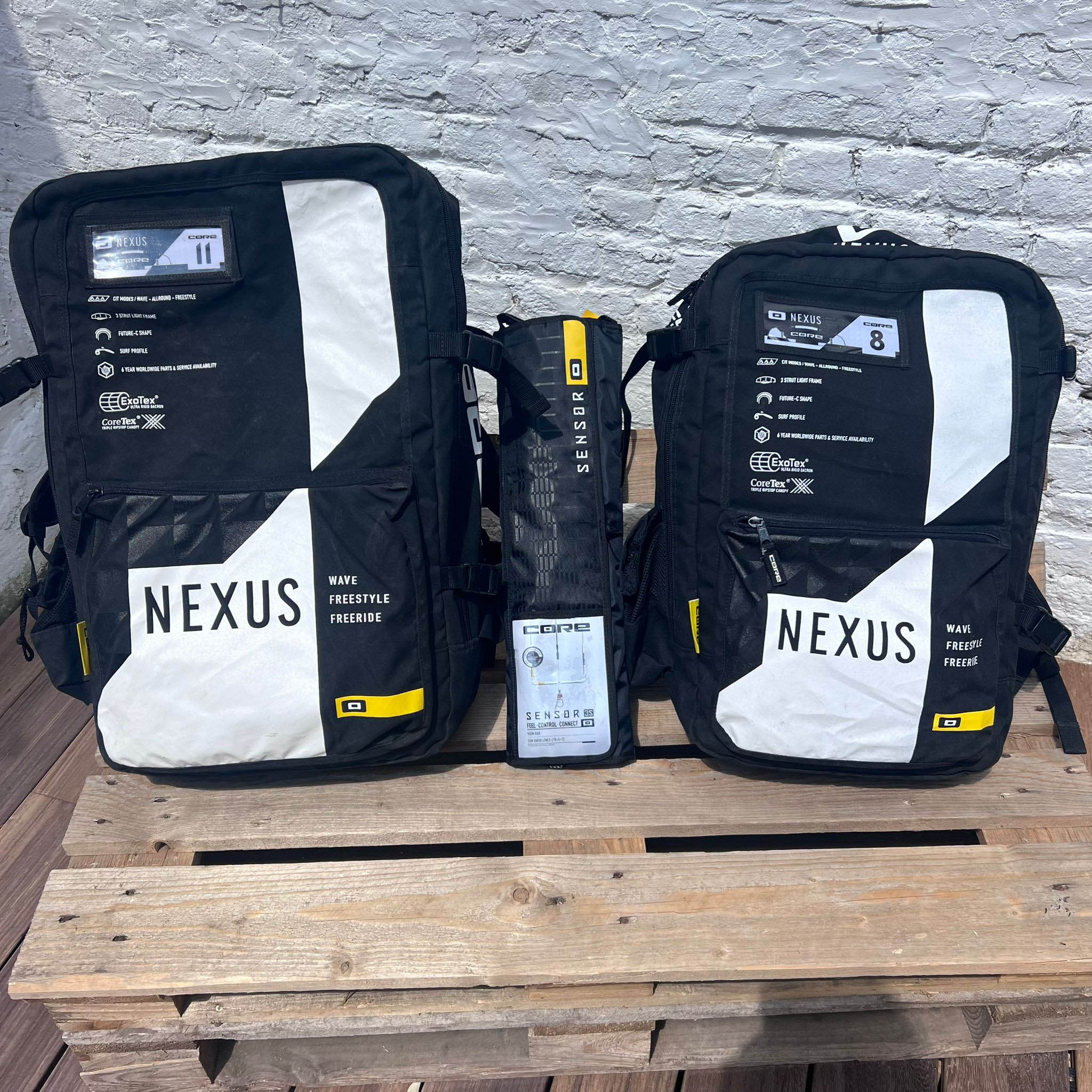 Core 8+11m NEXUS 2 Kite w/bar   | USED DEMO / GRADE A