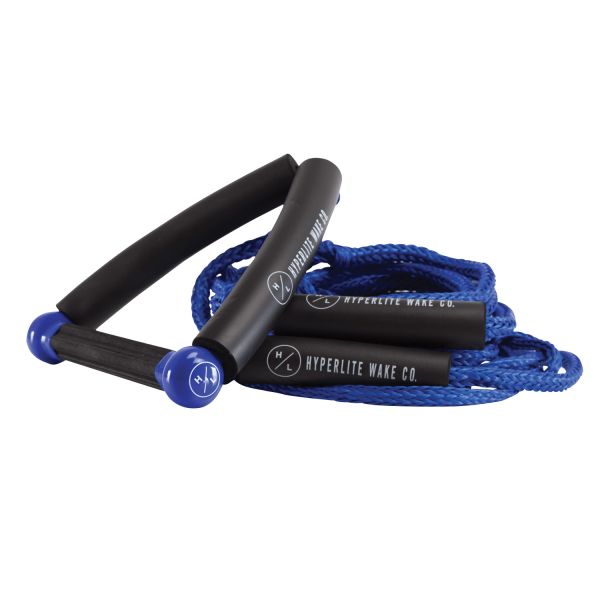 Hyperlite 25ft Surf Rope w/Handle Package Blue