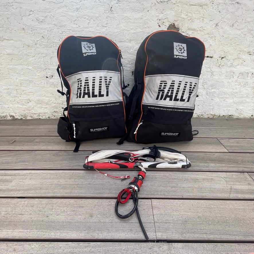 2018 Slingshot 08m+11m RALLY Kite w/bar | USED / GRADE B