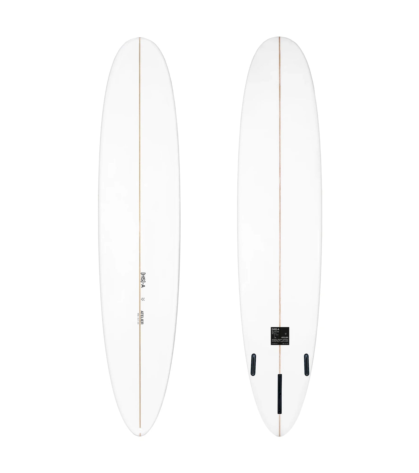 HS Atelier Classic Longboard PU - Futures - 2 + 1 Fin
